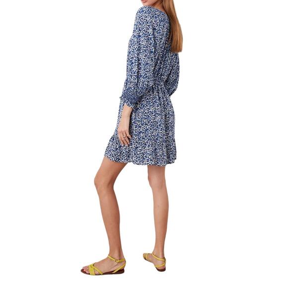 NWT! Rails Eliza Floral Flowy Dress in Ice Chrysanthemum - Size Medium - Picture 2 of 9